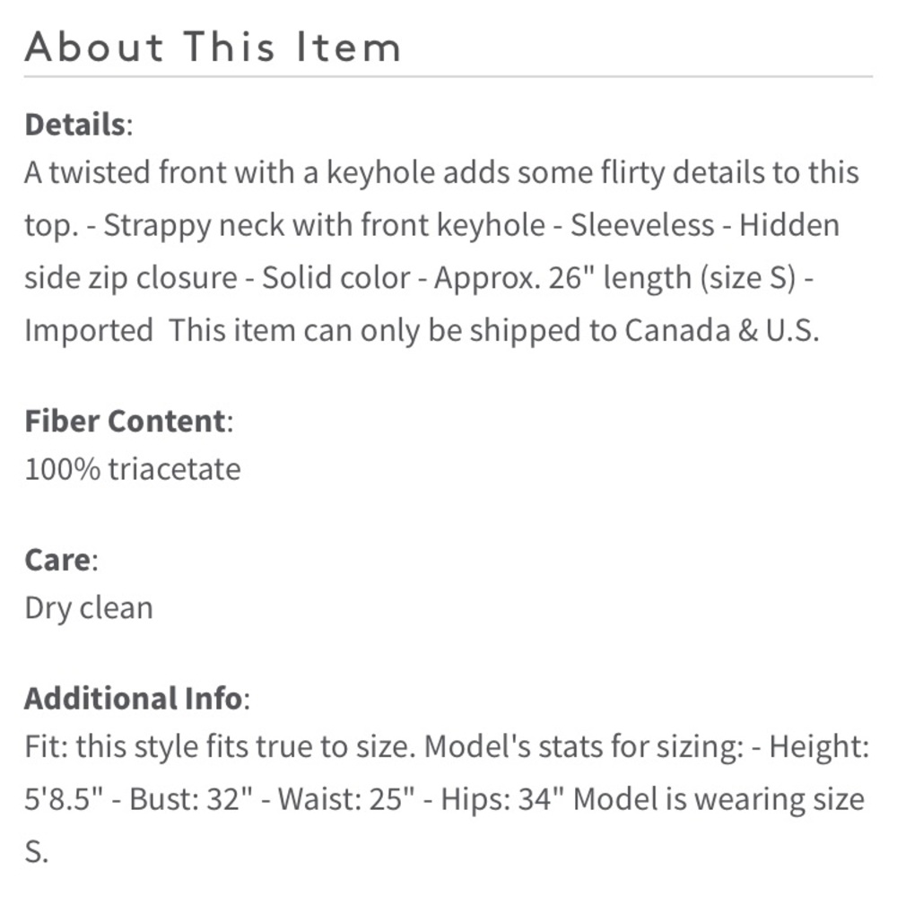 Rag & Bone Sky Blue Collins Keyhole Top - Picture 5 of 5